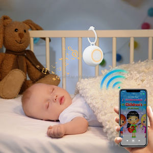 Nueva máquina de ruido blanco para altavoz portátil Baby Sleep con luz y sonido - Product Image 3