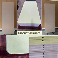 Panneaux acoustiques écologiques à haute densité HJ Modern pour cloisons de bureau, 100% fibres de polyester, feuilles absorbantes du son, sur mesure