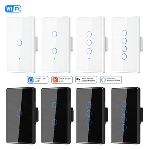 Fcc ETL chứng nhận Google nhà chúng tôi không trung tính dây phiên bản tuya wifi thông minh cảm ứng ánh sáng chuyển đổi màn hình cảm ứng điện chuyển đổi - Product Image 4