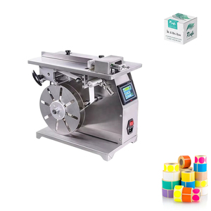 Machine d'étiquetage semi-automatique de haute qualité pour les coins à 90 degrés, machine d'étiquetage de boîtes de petite taille - Product Image 1