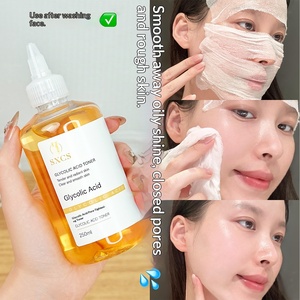 Aiooce Tonique à l'acide glycolique pour l'élimination de l'acné et des comédons, contrôle du sébum, resserre les pores, hydrate et adoucit la peau (Ordinaire) - Product Image 1