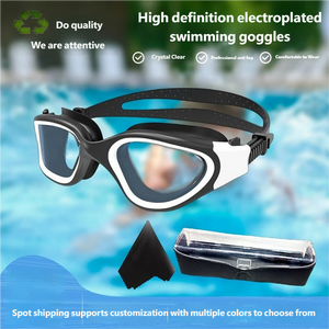 Occhialini da Nuoto Marazual con Lenti in PC Antiappannamento, Impermeabili e Regolabili, Occhiali Professionali per il Nuoto - Product Image 3