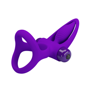 Vibrerende Penisring Seksspeeltjes Haanring Voor Koppels Mannelijke Sterke Erectie Vertraging Ejaculatie Clitorale Stimulator Erotische Slotring - Product Image 3