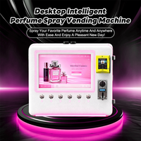 Máquina Expendedora de Colonia Única con 6 Dispensadores, Pantalla Táctil, Automática, Inteligente, de Pared, que Funciona con Monedas, Tarjetas de Crédito y Código QR