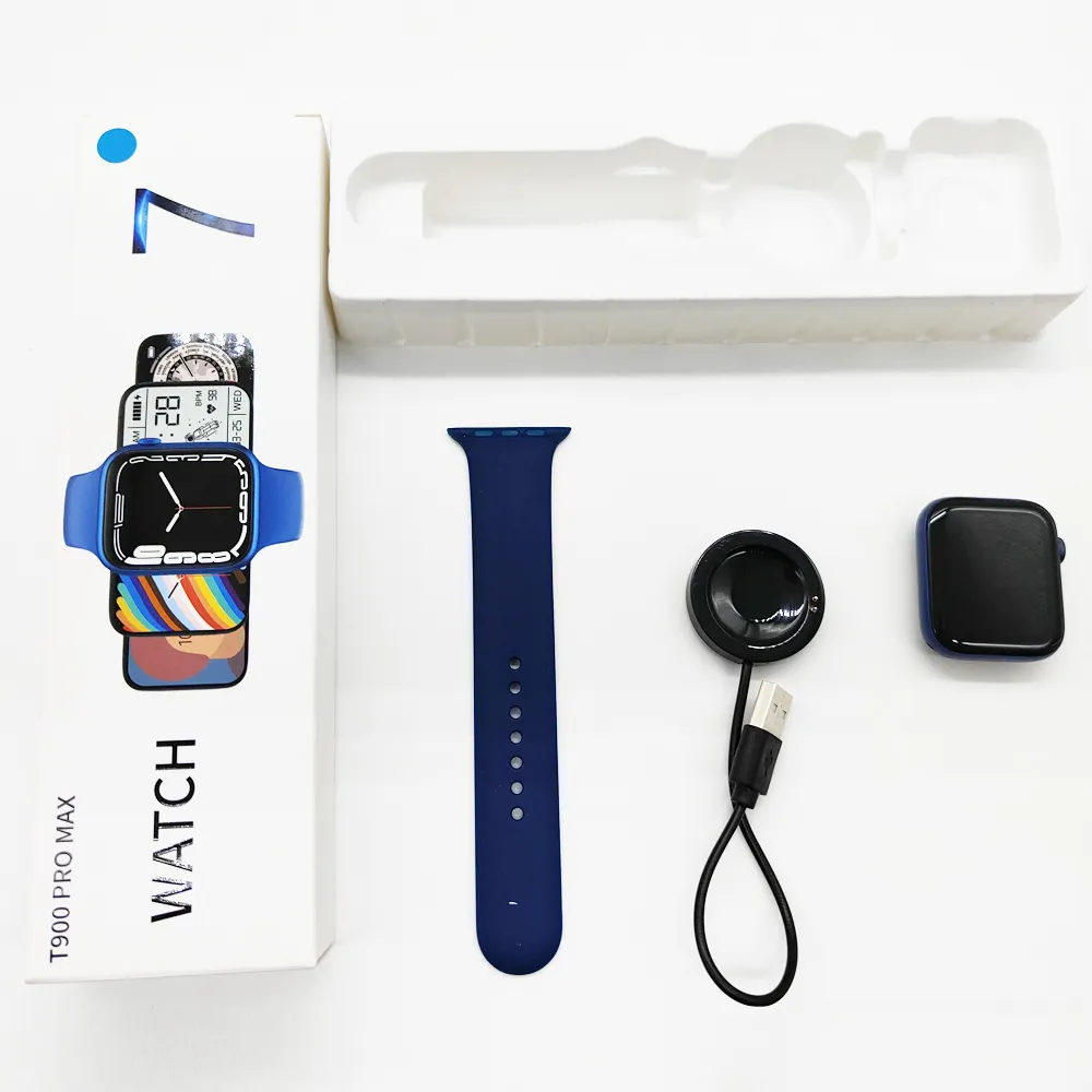 2022 IWO 7 Smart Watch T900 Pro Max Full Touch Fitness Tracker Men IWO7 Smartwatch T900pro Max