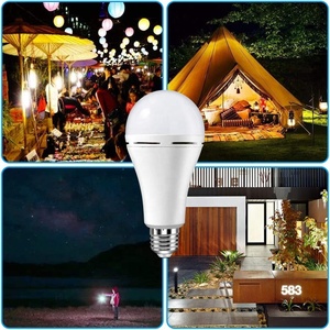 Indoor Home Outdoor Camping Emergency 7W 9W 12W 15W E27 Led <strong>Bulbs</strong> Rechargeable 18650 <strong>Battery</strong> Camp Tent Light - Product Image 6
