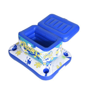 Flotador Inflable para Bebidas, Enfriador de Cerveza Flotante Portátil para Piscina - Product Image 3