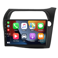 Estéreo para Auto Android para Honda Civic Hatchback 2006-2011 con CarPlay, Android Auto, Pantalla Táctil de 9 Pulgadas, Radio FM, GPS, SWC, WiFi