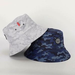 Wholesale Custom Designer Logo Plain Fisherman Bulk Luxury Sun Shade Camo Reversible Bucket Cap <b>Hat</b> - Product Image 1