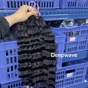 Extensiones <span class=keywords><strong>de</strong></span> Cabello Humano Rizado Italiano con Ondas Profundas, 100% Cabello Natural Virgen para Trenzas - Product Image 6