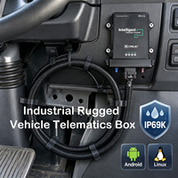 Terminal Telemático Vehicular IP69K Resistente con Android 12 y Linux, Qualcomm Quad Core, 4G, GNSS, CANBus, IoT Gateway con Opción Satelital