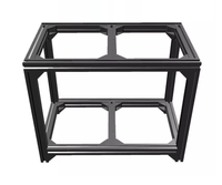 Support d'aquarium en aluminium profilé sur mesure avec cadre en profilé T pour aquarium décoratif et meuble de rangement