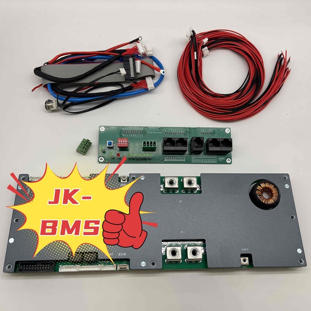 JKBMS JIKONG JK-PB2A16S20P 16S 48V 200A Energy Storage Inverter BMS PCBA RS485/CAN/UART Interface for Lithium-ion/Lifepo4/LTO
