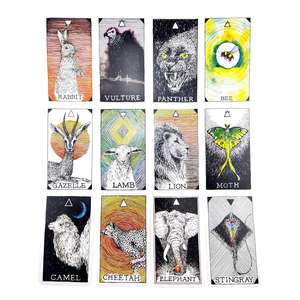 Cartes de tarot, design personnalisé, jeu de cartes, pour jouer à la Romance, ange, animaux, <span class=keywords><strong>Oracle</strong></span>, le plus populaire, pièces - Product Image 4
