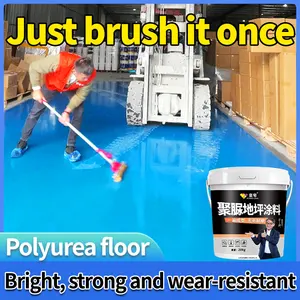 Polyurea Floor Paint Outdoor Cement Anti Slip And Wear-resistant Self Leveling Factory Indoor Paint