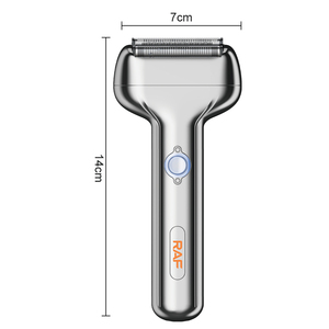 เครื่องโกนหนวดไฟฟ้า RAF 5W รุ่น Professional พร้อมตัวเครื่องโลหะ หัวใบมีดแม่เหล็ก สำหรับร้านตัดผม ใช้ได้ทั้งแบบเปียกและแห้ง สำหรับตัดแต่งหนวดเคราผู้ชาย - Product Image 3