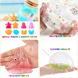 Slime Supplies <strong>Kit</strong> 135 Pack <strong>Making</strong> <strong>Kit</strong> 30 Crystal Slime Glitter Jars Charms Sugar <strong>Paper</strong> Foam Beads Slime <strong>Kit</strong> - Product Image 5