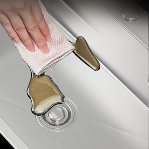 Thickened 304 Stainless Steel Kitchen Sink Single Bowl Undermount Wash Basin for Washing Dishes and Vegetables - Product Image 5