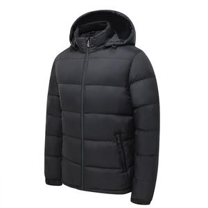 Nouvelle veste matelassée d'hiver pour homme, à capuche amovible, en coton, décontractée, pour homme - Product Image 4