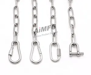 中国供应商不锈钢304重型8毫米锚链铆钉锚链高品质不锈钢链
