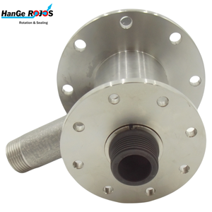 定制DN25B.KY 304不锈钢水旋转接头法兰连接高压300杆颚式抛光转环 - Product Image 5