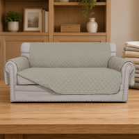 Housse de canapé de luxe en polyester, gaufrage antidérapant, étanche, bon marché, 100%
