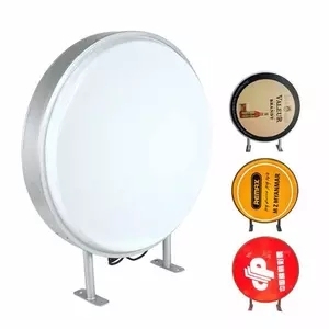 Tùy Chỉnh Cửa Hàng Treo Tường Quảng Cáo Xoay Ánh Sáng Hộp Biển Bia Ngoài Trời Dấu Hiệu LED Lightbox Ánh Sáng Hộp Quảng Cáo - Product Image 4