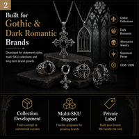 Fabricant de bagues signet crâne gothique |   Bague gothique personnalisée en acier inoxydable 316L OEM ODM |   Marque privée pour les marques