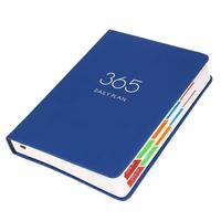 Carnet de réflexion quotidienne N7008 personnalisé en usine, couverture en tissu de lin, couverture rigide, format A5, journal de réflexion personnelle, planificateur