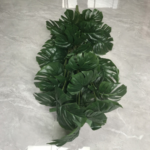 <span class=keywords><strong>Plante</strong></span> artificielle Monstera à 36 feuilles, toucher réaliste, 132 cm - Product Image 2