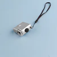 Mini lupa de microscopio con luz LED, lupa de joyería de bolsillo, 55x