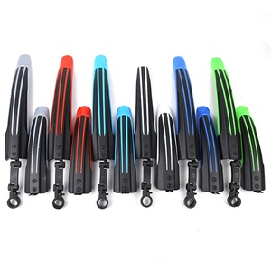 Accessoires de cyclisme Réglable Coloré Arrière Vélo Garde-boue VTT Dirt Front Bike <span class=keywords><strong>Fender</strong></span> - Product Image 6