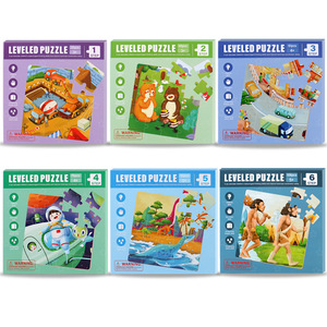 Libro de rompecabezas magnético Fire Rat Leveled, 18x18x1,5 cm, educativo para niños de 4 a 6 años, juguete de aprendizaje temprano - Product Image 5