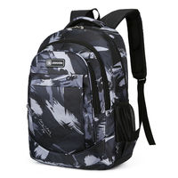 Mochila Unisex de Gran Capacidad para Viajes y Ocio al Aire Libre, Impermeable, con Cierre, Personalizable con Logotipo y Patrón, de Poliéster de Alta Calidad