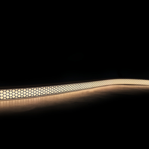 Tira de Luz LED de Silicona Flexible de 16x16 con Diseño de Panal de Abeja, Antideslumbrante, DC24V 3000K, IP65, Resistente al Agua - Product Image 1