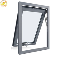 Fenêtres à auvent en aluminium à rupture de pont thermique haute performance - Isolation supérieure et réduction de la condensation