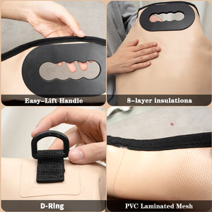 इको फ्रेंडली pvc फोल्डेबल फीट सोकिंग स्नान टब ढहने योग्य बाल्टी पोर्टेबल यात्रा फुट सोक स्पा बेसिन - Product Image 4