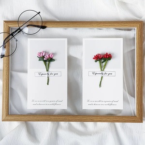 Carte de <span class=keywords><strong>voeux</strong></span> <span class=keywords><strong>simple</strong></span> et haut de gamme Carte de <span class=keywords><strong>voeux</strong></span> personnalisée, impression offset, achat en gros de cartes à deux volets - Product Image 3