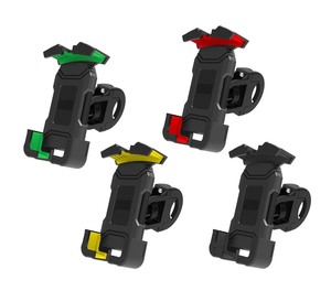 Soporte <span class=keywords><strong>para</strong></span> Teléfono de Bicicleta de Plástico ABS en <span class=keywords><strong>4</strong></span> Colores Opcionales, <span class=keywords><strong>Estabilizador</strong></span> Antivibración, Soporte Universal <span class=keywords><strong>para</strong></span> Teléfono <span class=keywords><strong>Celular</strong></span> de Motocicleta <span class=keywords><strong>para</strong></span> Manillar - Product Image 1