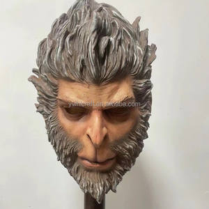 Wukong หน้ากากยางสำหรับตัวละครในเกมฮาโลวีน, หน้ากากลิงเล่นเกม - Product Image 1