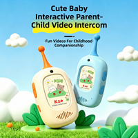 Walkie Talkies con Cámara para Niños, Paquete de 2, Alcance de 300 Metros, para Exteriores, para Niños y Niñas, Regalo de Navidad