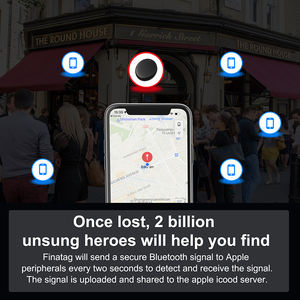 Localisateur mondial traqueur GPS intelligent et dispositif de suivi de position <span class=keywords><strong>ITAG</strong></span> <span class=keywords><strong>porte</strong></span>-clés pour trouver le portefeuille et le vélo perdus en plastique - Product Image 3