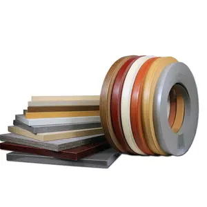 0.4mm 0.45mm 1mm 2mm 3mm Solid Color Woodgrain ABS Acrylic PVC Edge Banding Factory Supply Banding Strip Edging