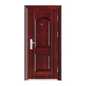 <span class=keywords><strong>Porte</strong></span> d'entrée extérieure en acier anti-effraction sur mesure pour appartement, certifiée CE/UL, options modernes ignifuges, finition élégante - Product Image 5