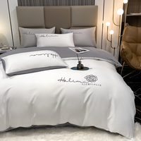 Housse de couette en coton et Satin délavé, vente en gros