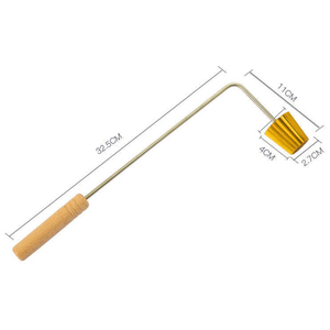 แม่พิมพ์อบขนมทองคำขนาดเล็ก เครื่องทำพายเต้แบบมาเลเซีย แม่พิมพ์ทาร์ตไข่แบบใช้ซ้ำได้สำหรับการอบ - Product Image 2