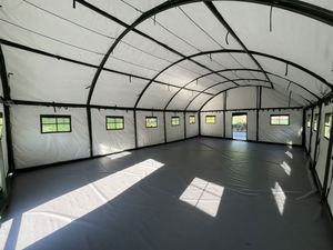 Carpa de Lona para Almacenes Industriales Personalizada, con Arco, para las Cuatro Estaciones, Triple Capa, Impermeable, para Taller - Product Image 5