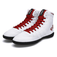 Chaussures de boxe et de combat avec pédales, pour hommes et femmes, crampons de fitness et d'entraînement personnalisés