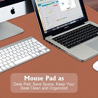 Tapis de souris de jeu en microfibre de caoutchouc naturel, grand format 90*45cm, imprimé avec logo personnalisé