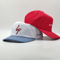 Casquette Snapback 5 Panneaux à Bord Plat Personnalisée avec Logo Brodé 3D en Coton de Haute Qualité pour Fêtes, Hip-Hop, Sports et Activités de Plein Air – Vente en Gros
